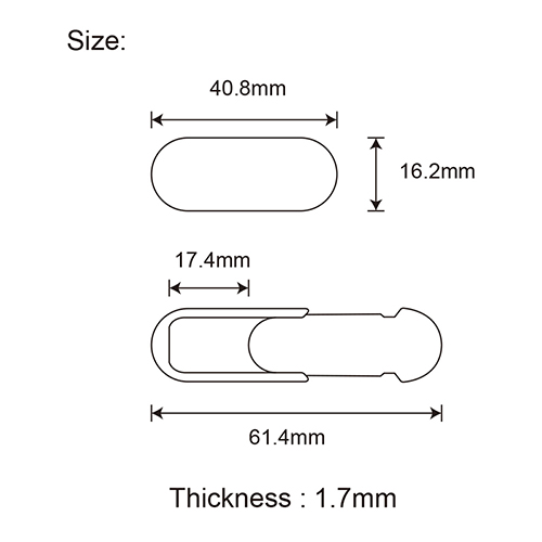 GP19  Webcam Privacy Cover For Laptops,Tablet PC